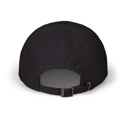 butterfly dad hat, back strap