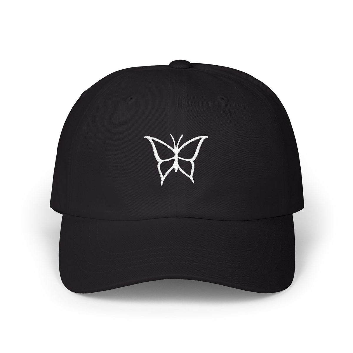butterfly dad hat, front