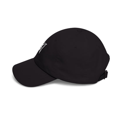 butterfly dad hat, side