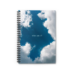 "who am i?" notebook