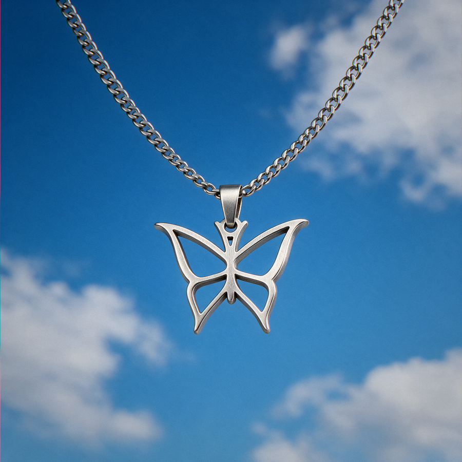 butterfly necklace II